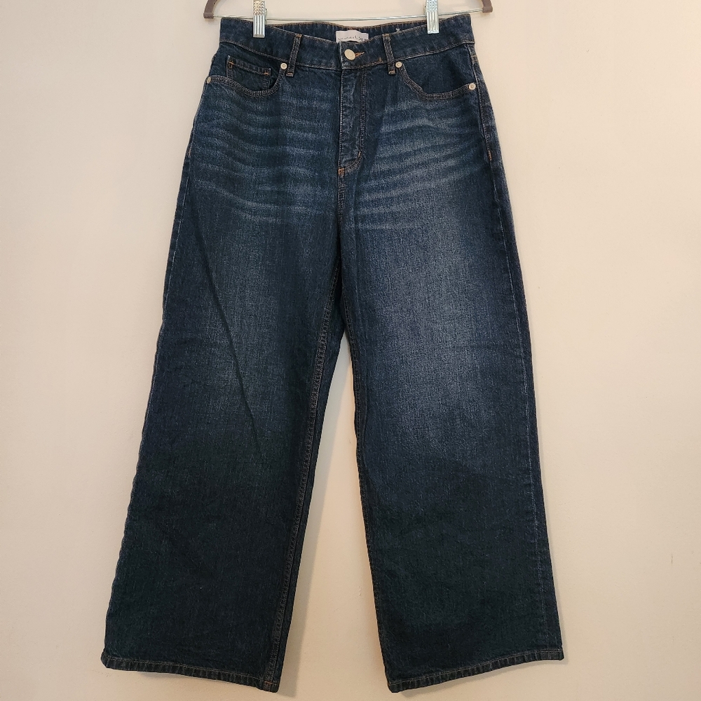 LOFT Curvy size 4 Wide Leg